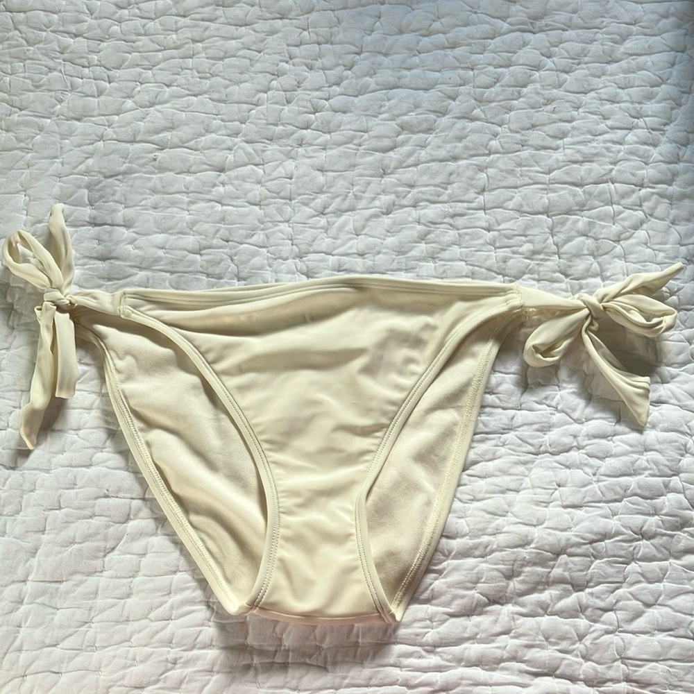 Shade & Shore Ivory Bikini Bottom